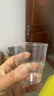 潔日邦一次性航空杯200ml*50只臺階式食品級透明加厚家用水晶太空杯 曬單實(shí)拍圖