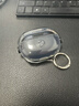 鈉鐺適用Shokz韶音動(dòng)鈦圈OpenDots ONE E310耳夾式耳機殼套透明防丟保護殼新款軟殼防丟保護套手機支架 透明+黑色 曬單實(shí)拍圖