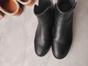 天美意女靴加絨商場(chǎng)同款復古踝靴時(shí)尚厚底女短靴 曬單實(shí)拍圖