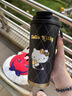 野獸派家居（tbh）水杯Hello Kitty不銹鋼保溫隨行杯喝水杯子保溫杯禮物 Hello Kitty不銹鋼保溫隨行杯 菱格紋 480ml 含掛飾  曬單實(shí)拍圖