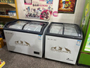 冰爾瑪弧面雪糕冰柜商用大容量曲面冷藏冷凍兩用超市點(diǎn)菜保鮮島柜展示柜透明玻璃臥式冰箱可帶鎖 1.0米【曲面柜】LED燈-398Q 曬單實(shí)拍圖