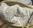 戴維貝拉（DAVE＆BELLA）女寶寶加絨開(kāi)衫男童連帽外套冬裝新款兒童衣服小童長(cháng)袖外衣童裝 黃色【DB4243073-A】 90 cm（建議身高80-90cm） 曬單實(shí)拍圖