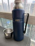 唯水保溫杯大容量保溫壺家用2026新款1.4升316L不銹鋼戶(hù)外便攜車(chē)載壺 【機械顯溫 保溫保冷兩用】藍色1400ML 曬單實(shí)拍圖