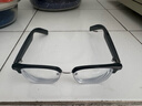界環(huán)（SUPERHEXA）AI智能眼鏡音頻非AR 實(shí)時(shí)翻譯眼鏡 無(wú)線(xiàn)藍牙眼鏡耳機 會(huì )議助手 時(shí)尚眉架款 曜石黑  科技新年禮物 曬單實(shí)拍圖