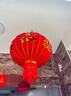 憶笙花 2026新年裝飾大紅燈籠大門(mén)掛的過(guò)年春節戶(hù)外陽(yáng)臺掛飾中國風(fēng) 100#全家福一對裝+LED燈+長(cháng)桿款 曬單實(shí)拍圖