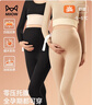 貓人保暖褲【孕婦不勒肚】羊絨蠶絲高腰打底褲托腹秋褲女25新款秋冬膚 曬單實(shí)拍圖