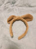 可愛(ài)毛絨兔耳朵發(fā)箍女洗臉頭箍秋冬發(fā)卡2023新款化妝敷面膜發(fā)帶捆 毛絨兔耳朵發(fā)箍1個(gè) 曬單實(shí)拍圖