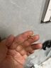 金至福光珠黃金耳釘女士圓珠泡釘足金耳飾送女友送老婆中秋節生日禮物女 約0.95克（多退少補） 曬單實(shí)拍圖