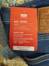 Levi's李維斯冬暖系列男士502錐型美式復古休閑簡(jiǎn)約水洗牛仔褲 中藍色 32 (32) 曬單實(shí)拍圖