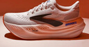 布魯克斯（BROOKS）女子緩震跑鞋Glycerin max超級甘油 白色/黑色/炫紅 37.5 曬單實(shí)拍圖