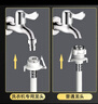 匠無(wú)同洗衣機進(jìn)水管1.5米 加長(cháng)延長(cháng)管接上管全自動(dòng)滾筒波輪海爾連接卡扣通用水龍頭配件 曬單實(shí)拍圖