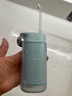 米家小米電動(dòng)沖牙器F400 云感傘射沖牙 200ml抽拉水箱 防水便攜收納 智能穩壓 禮物推薦 薄荷綠 3支噴頭 曬單實(shí)拍圖