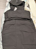 京東京造羽絨服男短款男士連帽滑雪服派克服外套男新年衣服 黑色 2XL 曬單實(shí)拍圖