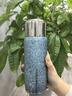 水宜生純鈦保溫杯99.9%鈦杯弱堿男女款大容量燜茶杯泡茶杯商務(wù)定制禮物 mini冰川藍【310ML】 曬單實(shí)拍圖