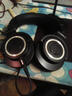 鐵三角（Audio-technica）ATH-M20X/M30X/M40X/M50X/M60X/M70X頭戴式專(zhuān)業(yè)耳機 全封閉監聽(tīng) 高解析力 高音質(zhì)錄音監聽(tīng)皮質(zhì)頭梁 M50X BK 黑色+耳機收納包 曬單實(shí)拍圖