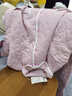 全棉時(shí)代新品睡衣【華夫格夾棉蓬松蓄溫磨毛】男女士家居服情侶套裝可外穿 曬單實(shí)拍圖