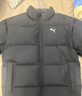 彪馬（PUMA）防風(fēng)拒水保暖運動(dòng)羽絨服男女同款新款冬季鴨絨外套635857 黑色-01 XL (185/104A) 曬單實(shí)拍圖