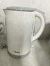 美的（Midea）電熱水壺家用燒水壺煮水壺 食品級304不銹鋼 1.7升0涂層無(wú)縫內膽開(kāi)水壺 MK-SH17M301 曬單實(shí)拍圖