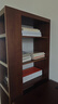 冬木實(shí)木書(shū)柜臥室?jiàn)A縫收納柜置物轉角邊柜落地拐角柜帶抽儲物高窄書(shū)架 【實(shí)木】夾縫高窄書(shū)柜*胡桃色 曬單實(shí)拍圖
