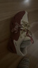 FILA VETTA斐樂(lè )女鞋楊冪同款V頭鞋老爹鞋2026新年款休閑運動(dòng)鞋男鞋 【女】泡沫白/葡萄酒紅-WR 37.5 曬單實(shí)拍圖