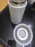 樂(lè )扣樂(lè )扣（LOCK&LOCK）茶水分離杯保溫杯陶瓷內膽泡茶杯男女車(chē)載水杯便攜隨行杯 典雅白 400ml 曬單實(shí)拍圖