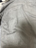 妙奕嘉男士衛衣男外套秋季男裝秋裝2025新款衣服休閑長(cháng)袖t恤打底衫上衣 麂皮絨長(cháng)袖T恤灰色 XL 【建議120-140斤】 曬單實(shí)拍圖