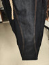 頂峰保羅（Dingfengbaoluo）美式彎刀男春季牛仔褲潮流復古百搭闊腿休閑長(cháng)褲XJF92黑色5XL 曬單實(shí)拍圖