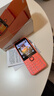 諾基亞（NOKIA）220 4G 移動(dòng)聯(lián)通電信全網(wǎng)通 2.8英寸雙卡雙待 直板按鍵手機 老人老年手機 學(xué)生手機 橘色 曬單實(shí)拍圖