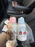 貝親×miiiiichan 兒童保溫杯 學(xué)生水杯 600ml小胖杯Bruno小汽車(chē) 曬單實(shí)拍圖