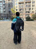 樂(lè )布熊書(shū)包男生初中生2026新款大容量中學(xué)生高中生減負護脊雙肩背包男款 迷彩黑（送拉布布） 中號（適合4-6年級/初中生） 曬單實(shí)拍圖