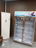 榮事達（Royalstar）展示柜冷藏保鮮柜便利店飲料柜鮮花保鮮冷藏柜酒柜陳列柜展示臺大容量立式商用雙層鎖鮮玻璃門(mén) 風(fēng)冷丨鋁合金門(mén)丨850升-五層雙門(mén)丨上機組 曬單實(shí)拍圖