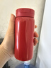 304不銹鋼保溫杯迷你口袋杯可愛(ài)水杯女學(xué)生高顏值便攜喝水杯子 Mini保溫杯紅色200ml 曬單實(shí)拍圖