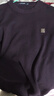 夢(mèng)特嬌（MONTAGUT）馬年春節男士針織衫秋柔軟舒適親膚細膩休閑加厚毛衣 紫色 XL 曬單實(shí)拍圖