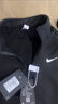 NBA CARES-NIKE運動(dòng)T恤男秋冬立領(lǐng)半拉鏈速干衣男戶(hù)外健身騎行跑步速干T恤 黑色加絨 L （110-130斤） 曬單實(shí)拍圖