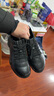 百麗厚底增高健步鞋男25秋新抓紋牛皮戶(hù)外休閑運動(dòng)鞋A2215CM5預售 黑色 40 (250mm) 曬單實(shí)拍圖