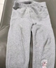 迪士尼兒童秋冬款暖絨打底褲女童冬季保暖褲加絨加厚褲子SP97700淺灰140 曬單實(shí)拍圖