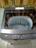 海爾（Haier）直驅變頻12公斤波輪洗衣機全自動(dòng)七維減震HP電離除菌螨納米微泡凈桶自潔抗菌線(xiàn)屑過(guò)濾器預約童鎖 透明鋼化玻璃上蓋+清新?lián)Q風(fēng) 漩瀑洗1.25洗凈比 波輪 曬單實(shí)拍圖