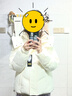 森馬（Semir）羽絨服女短款冬季2025新款加厚連帽優(yōu)選小個(gè)子冬裝外套潮流 米白色 S 建議85-105斤 曬單實(shí)拍圖