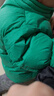 巴拉巴拉童裝兒童羽絨服男童外套女童面包服冬裝保暖立領(lǐng)外套時(shí)尚 深綠40755-白鴨絨 100 cm 曬單實(shí)拍圖