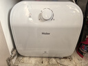 海爾（Haier）熱水器小廚寶即熱式電熱水器家用速熱恒溫一級能效熱水寶大水量上出水廚房臺下小型電熱水器儲水式 11L 2200W 小體積大水量丨一級能效 曬單實(shí)拍圖