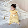 七樂(lè )豆嬰兒春季純棉a類(lèi)睡袋春秋睡袍小月齡女寶寶四季通用幼兒睡衣薄款 奶黃 73 曬單實(shí)拍圖