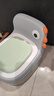 babycare兒童小恐龍馬桶坐便器嬰兒尿盆男孩女孩如廁座便器6月-6歲 【三合一多功能坐便凳】溫特綠+清潔袋100只 曬單實(shí)拍圖