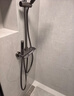 四季沐歌（MICOE）花灑全套 增壓精銅龍頭淋浴器多功能?chē)婎^鋼琴鍵槍灰淋浴花灑套裝 曬單實(shí)拍圖