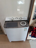 揚子集團洗衣機半自動(dòng)大容量家用雙桶雙缸洗衣機脫水雙筒 19.5公斤【洗12KG+脫7.5KG】藍光風(fēng)干 曬單實(shí)拍圖