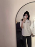 MJ STYLE白色純棉短袖t恤女2026春夏新款男女同款休閑內搭打底衫半袖上衣 曬單實(shí)拍圖