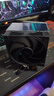 九州風(fēng)神（DEEPCOOL）冰立方AK700暗夜風(fēng)冷散熱器/7熱管單塔全避位/8秒反轉清灰/智能啟停風(fēng)扇/CTT2.0熱管 曬單實(shí)拍圖