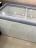 星星（XINGX）冰柜展示柜商用臥式大容量冷藏冷凍雪糕飲料冰箱深底島柜 深底玻璃門(mén) -30度301升SD/SC-300BE 曬單實(shí)拍圖