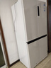 海爾（Haier）【新款小紅花2.0】516升電冰箱十字四開(kāi)門(mén)594mm超薄零嵌入式60cm以?xún)菶PP抗菌凈味保鮮家用補貼15% BCD-516WGHTDB9GPU1白色丨咨詢(xún)有禮 曬單實(shí)拍圖
