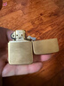 ZIPPO打火機之寶防風(fēng)煤油 1941復刻拉絲黃銅生日禮物男送老公單機 曬單實(shí)拍圖