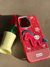 米弗希 適用蘋(píng)果17promax手機殼新款iPhone17pro外殼紅色小馬16promax個(gè)性皮紋15防摔14高級感創(chuàng  )意13男女 新年款皮紋刺繡【紅色小馬】 iPhone 17 Pro Max 曬單實(shí)拍圖